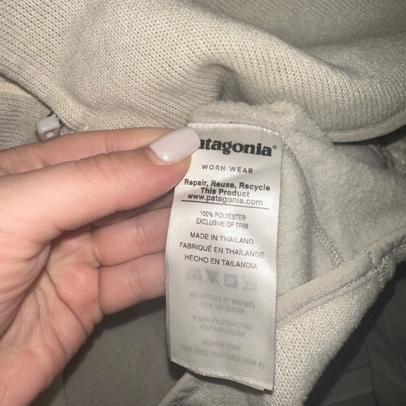 Patagonia women’s Light Gray snap T better sweater Jacket M outdoor winter fall - Picture 5 of 12